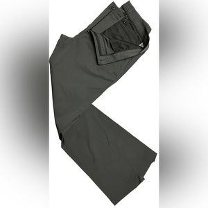THEORY MEN’S SIZE 36”W “ZAINE SW-NEOTERIC” STRETCH DRESS PANT IN DARK GREY